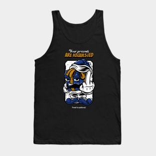 Your Presents Are Requested Design Tank Top